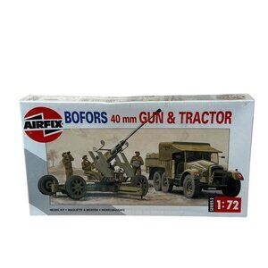 Airfix Kit #02314 1:72 Bofors 40mm Gun & Tractor Series 2 NEW